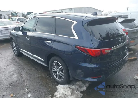 2017 Infiniti Qx60 from USA, damaged, VIN 5N1DL0MM7HC506291